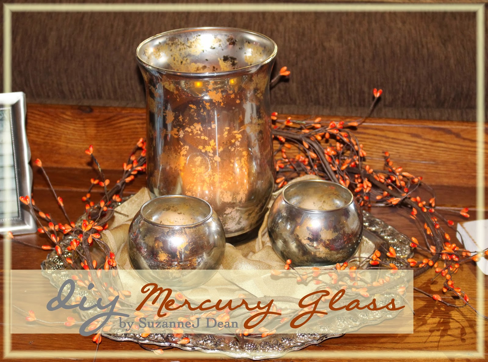 Beautiful DIY Mercury Glass! Bitz of Me