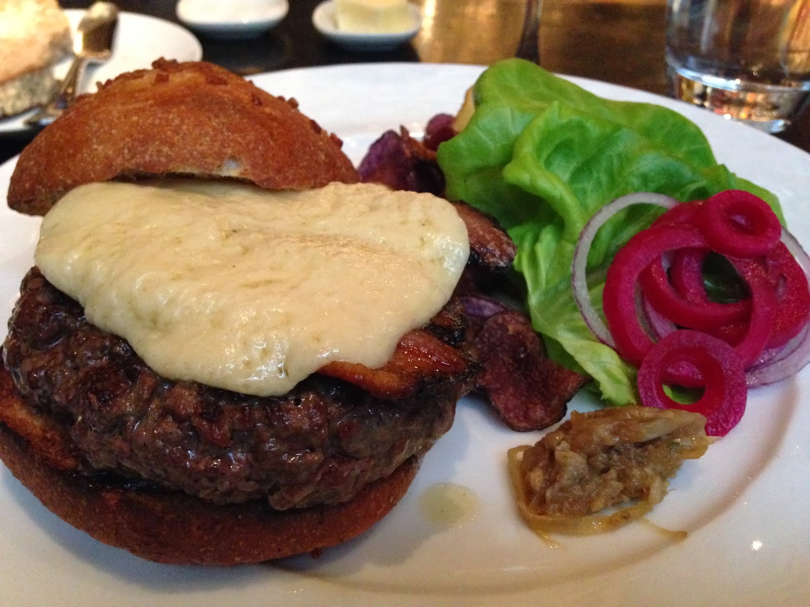 The Bacon Cheeseburger at Gramercy Tavern