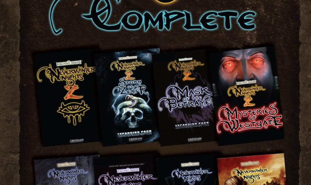 neverwinter nights the complete collection neverwinter nights the complete collection