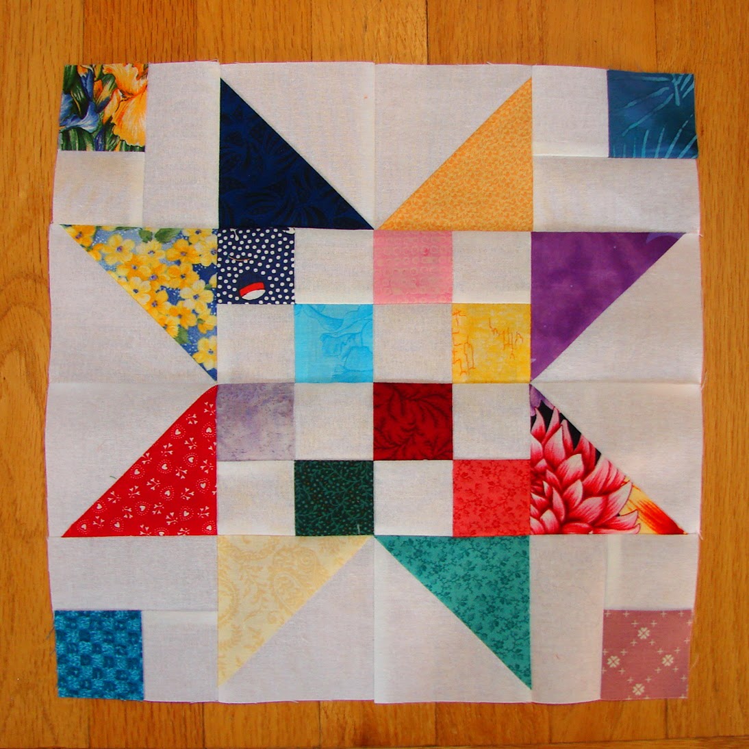 Rebecca's Quilting SCRAP JAR QUILT