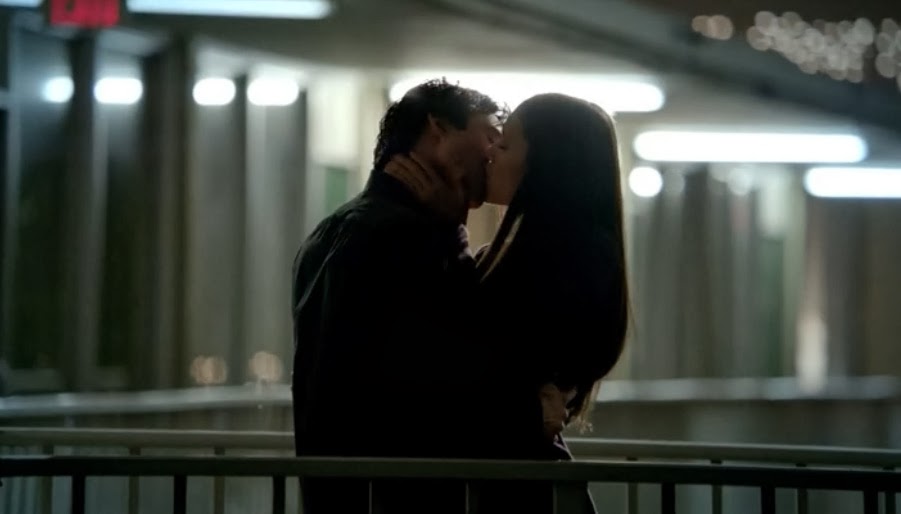 What Episode Do Damon And Elena Kiss For The First Time? & 14