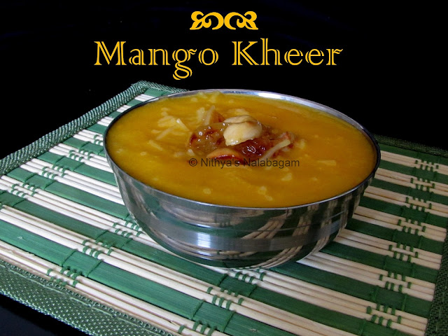 Mango Payasam | Mango Kheer