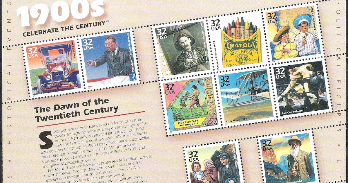 My Postage Stamps Collection 19982000 Celebrate the Century Complete