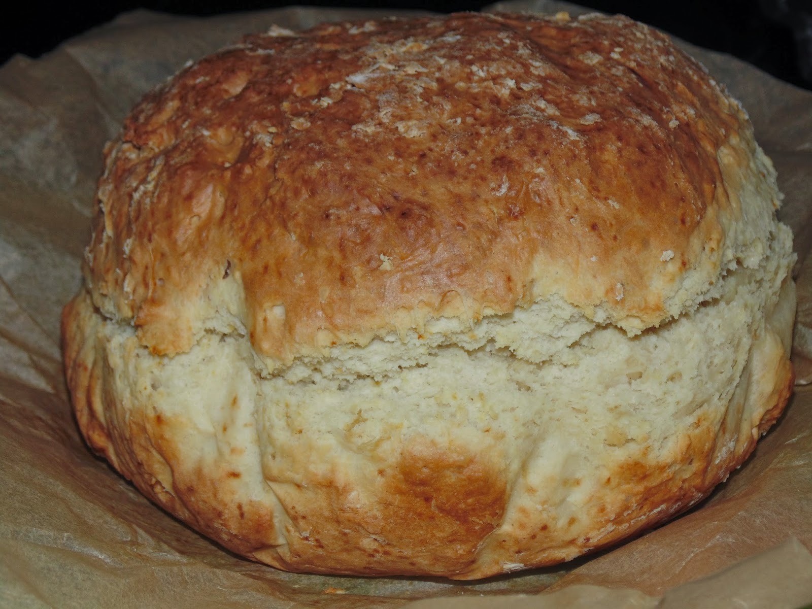 Fast and easy homemade bread with baking powder recipe (including