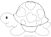 dibujos de animales para colorear dibujos infantiles animales corazones