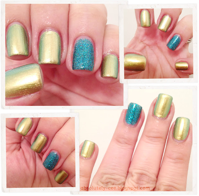 GAP Mermaid and Gold Rush Nail Polish GAP Mermaid and Gold Rush Nail Polish