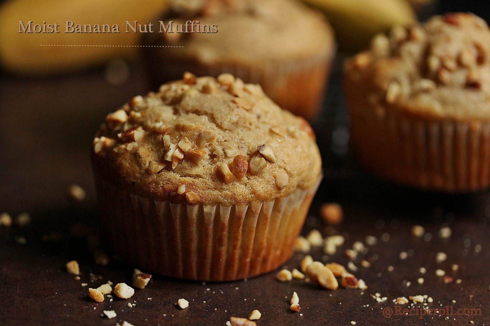 Moist Banana Nut Muffins Breakfast Muffins