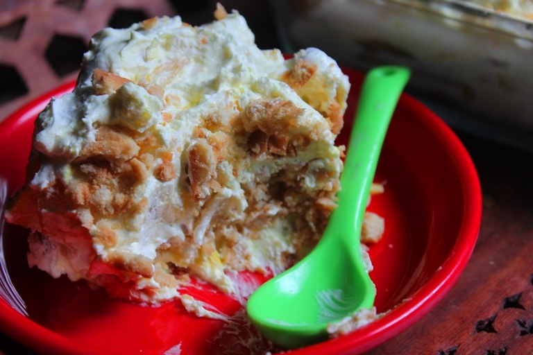 Pineapple Biscuit Pudding Recipe Yummy Tummy