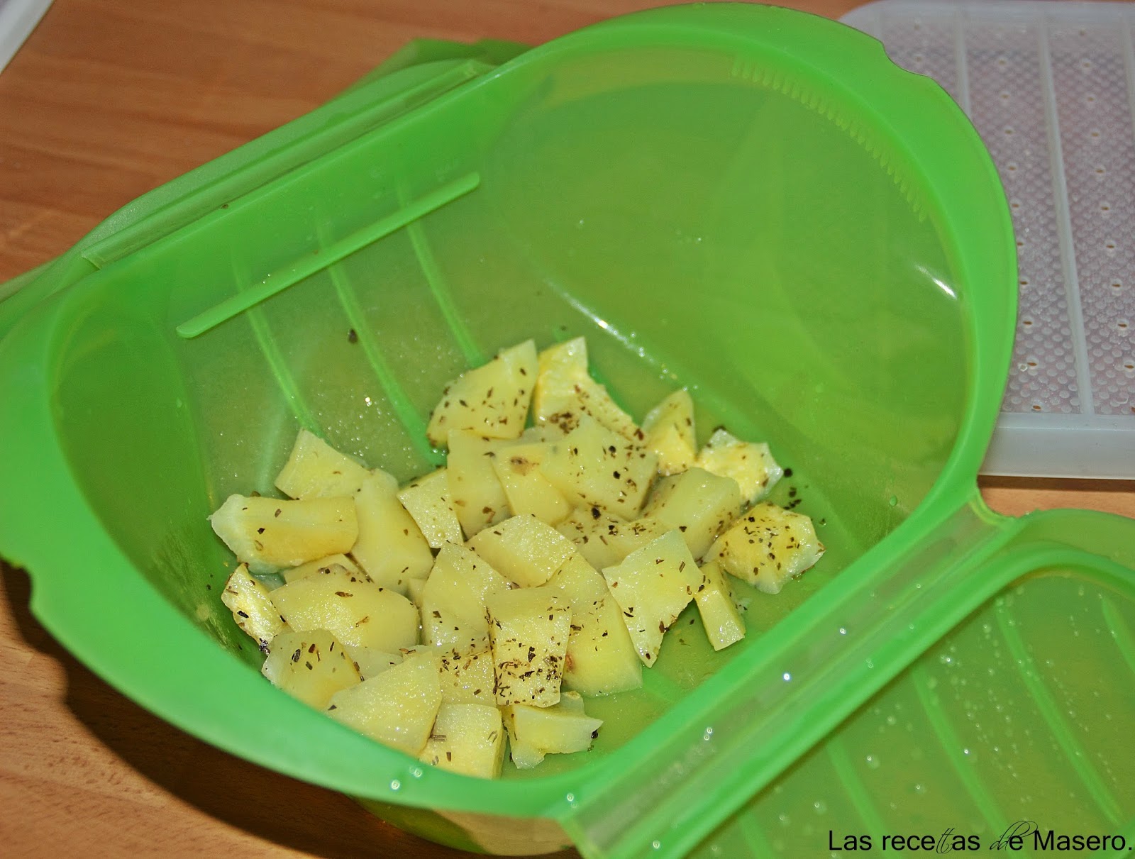 Patatas Al Vapor (microondas)
