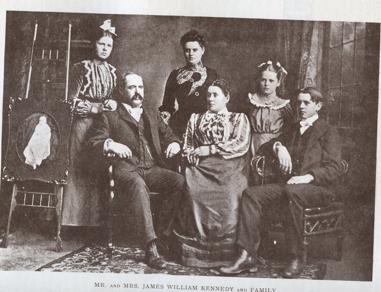 OHIO BAKER FAMILY The family of Samuel and Lydia Jane (Kennedy) Baker