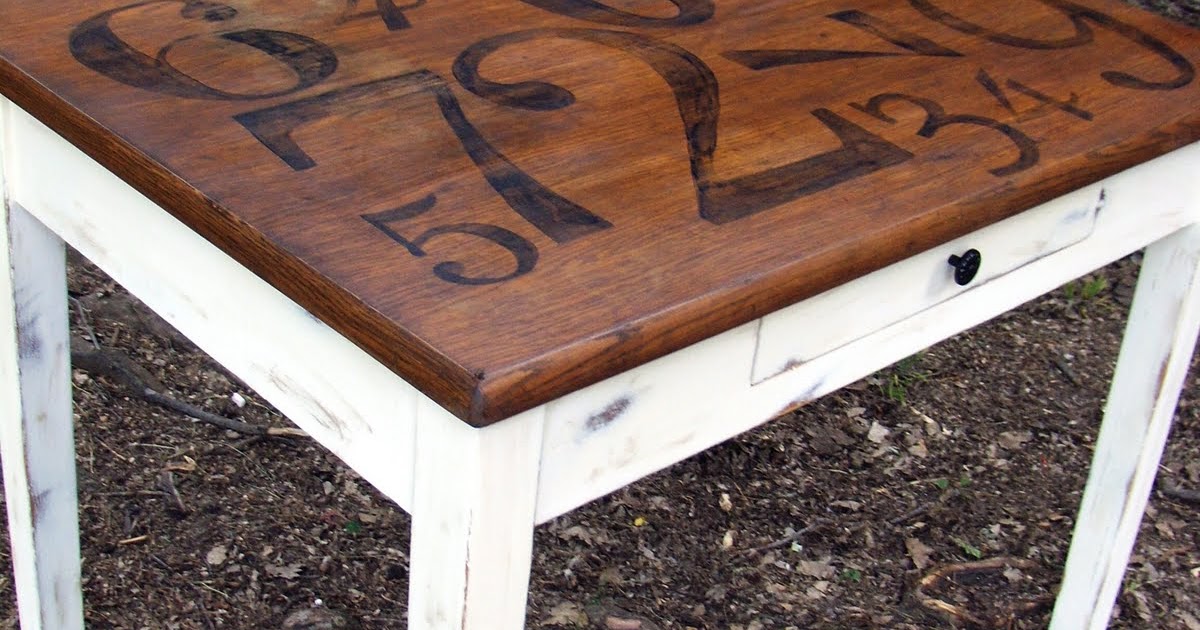 Pottery Barn Inspired Library Table