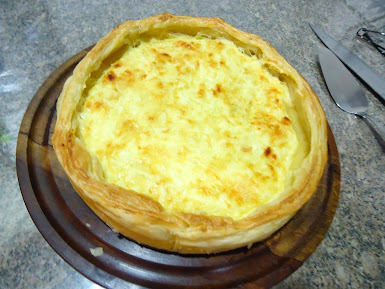 QUICHE DE ALHO PORO