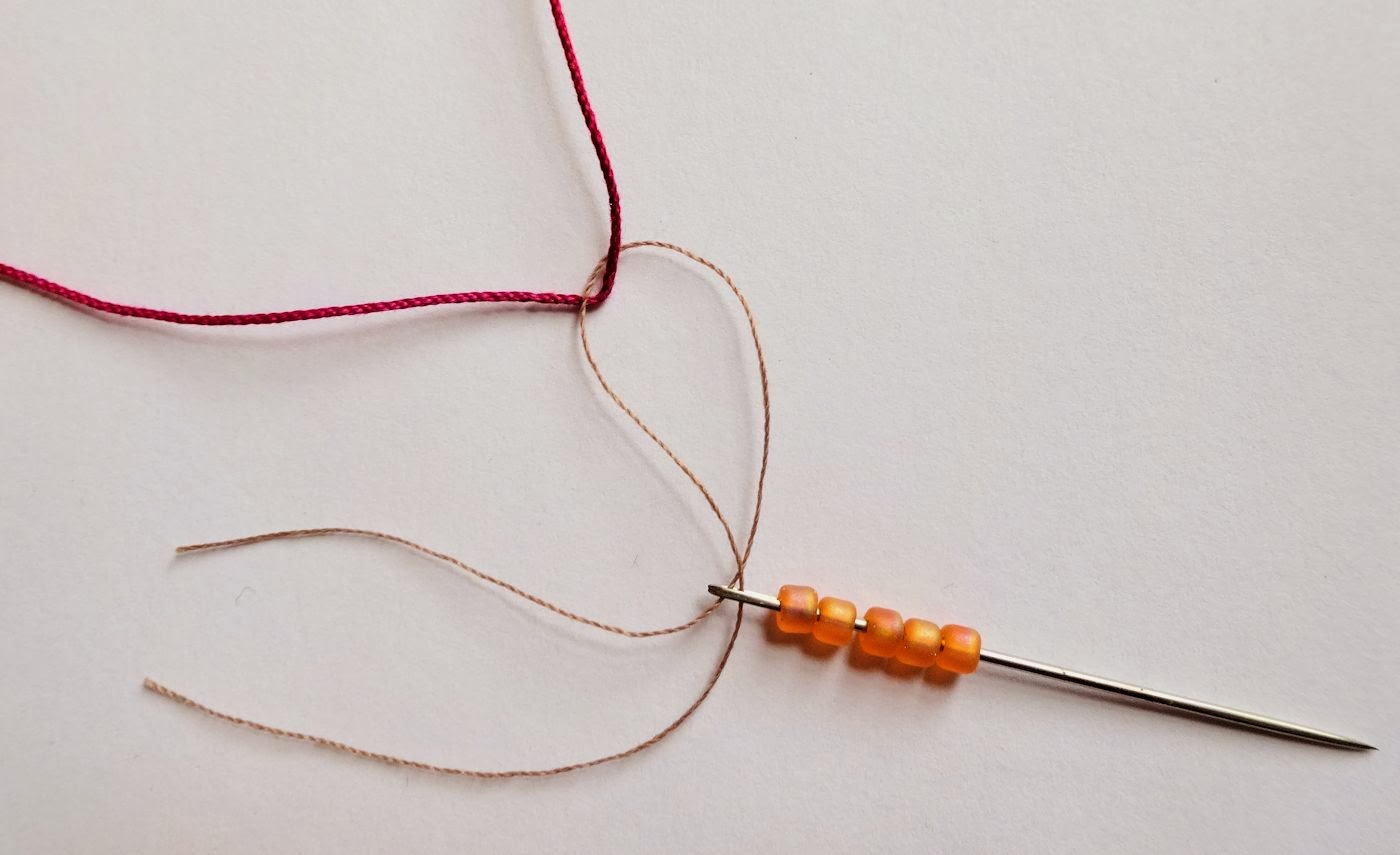 Yarnplayer's Tatting Blog Some ways of stringing beads onto thread for