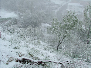 Nevada en Santiago Espada (Jaén)