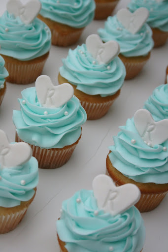 And Everything Sweet: Bridal Shower Cupcakes