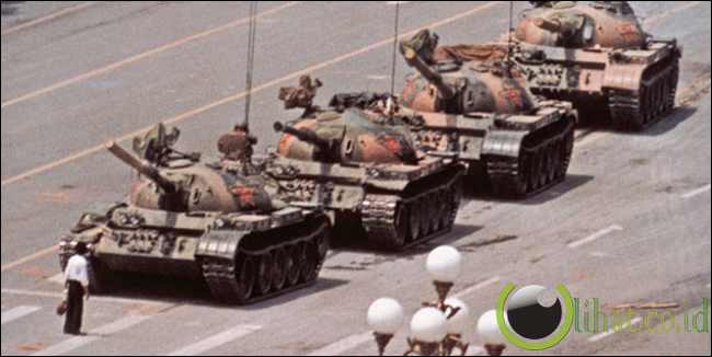 Pemberontak tak dikenal di Tiananmen Pemberontak tak dikenal di Tiananmen