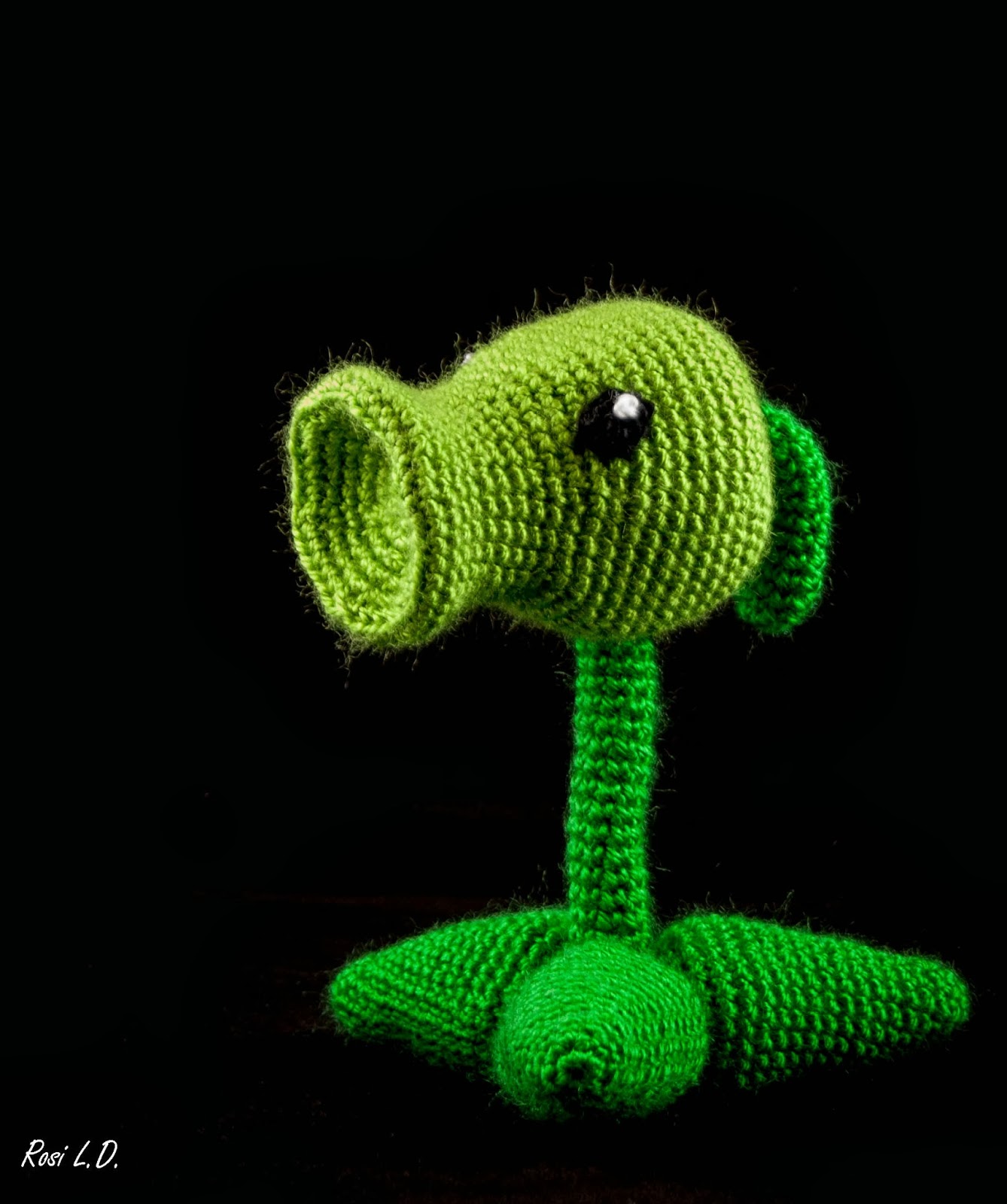 CREA IMAGINACIONES: Amigurumis de Plantas contra Zombies