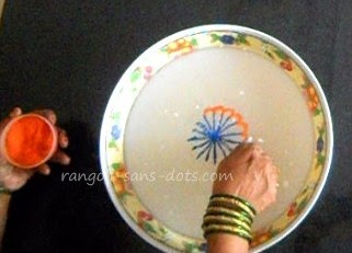 drawing the central floral petals rangoli-on-water-1.jpg