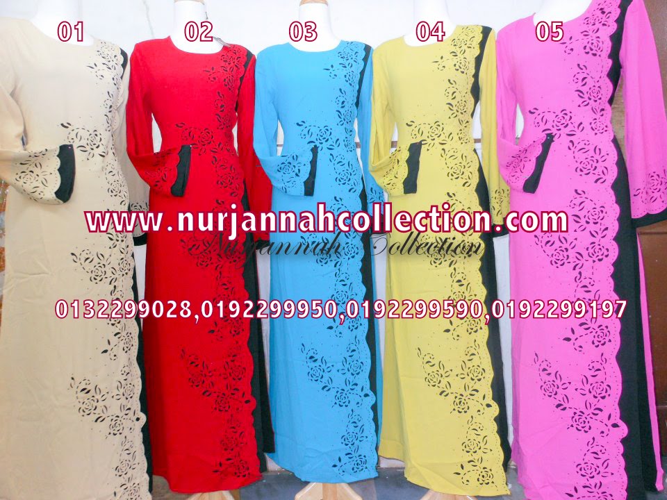 NURJANNAH COLLECTION PEMBORONG KAIN,TUDUNG EXCLUSIVE,TUDUNG, BAJU SIAP