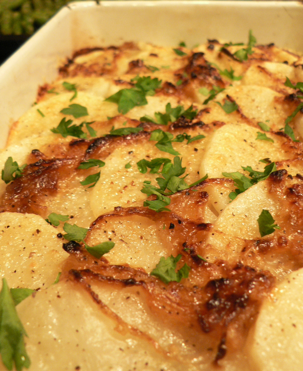 DailyBread Cheesy Potatoes with sauteed Garlic and Caramelized Onion