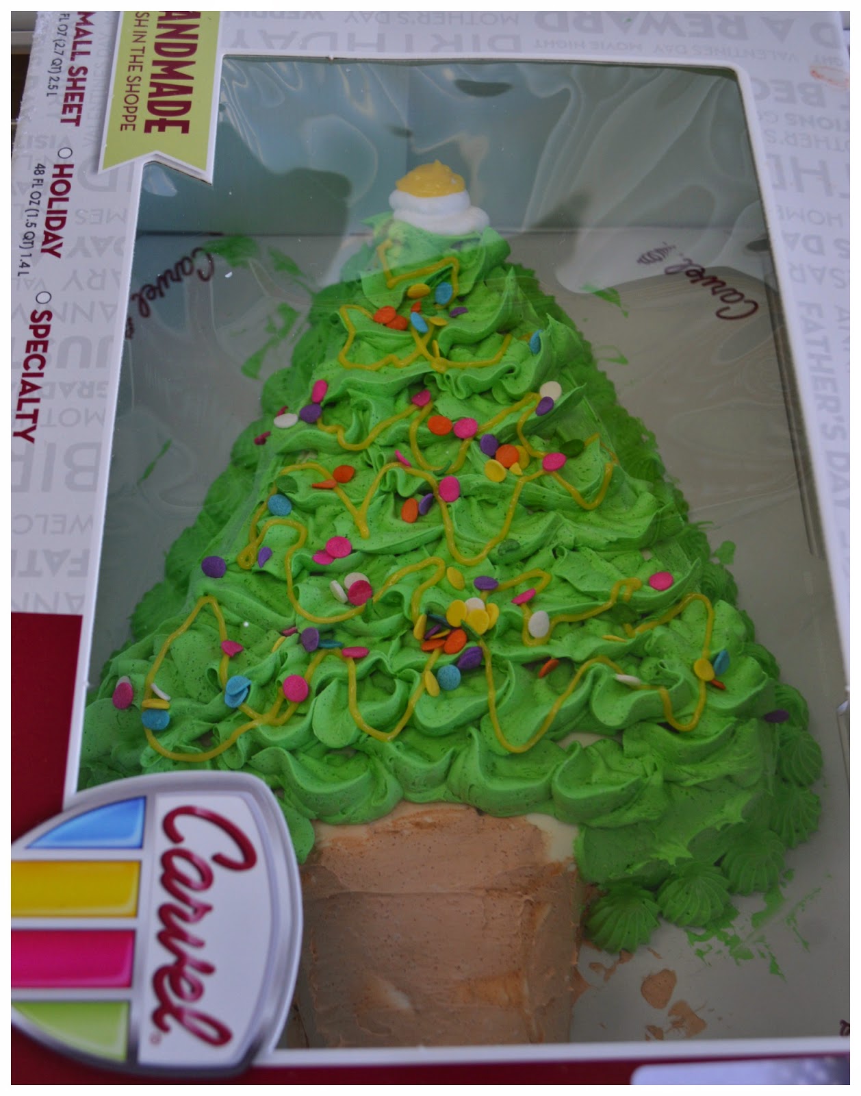 Home Place Carvel Ice Cream Stores for Holiday Cakes