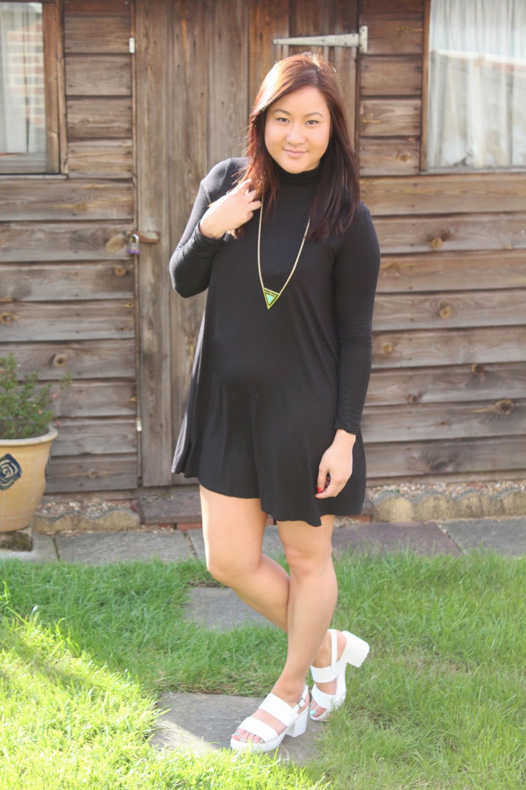 how to style a black dress