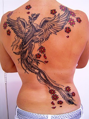 Tatuagens de Fênix Tatuagens de Fênix Femininas