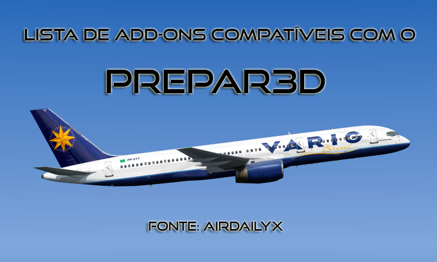 Lista de Add-ons para o Prepar3D