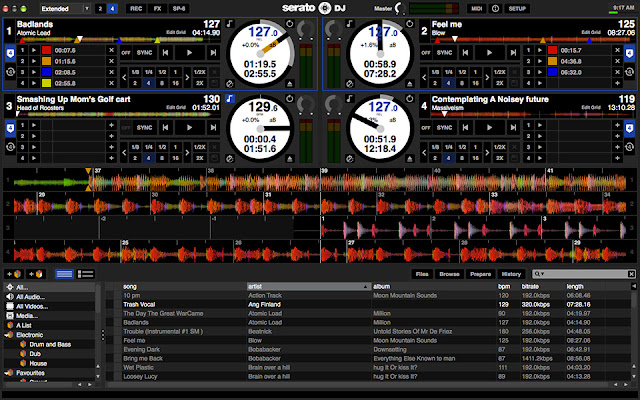 Serato DJ - Screenshot