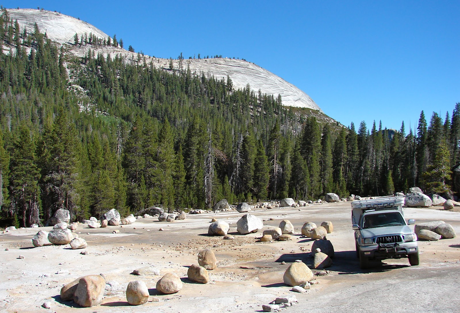 Our Four Wheel Camper Courtright Reservoir, Sierra National Forest