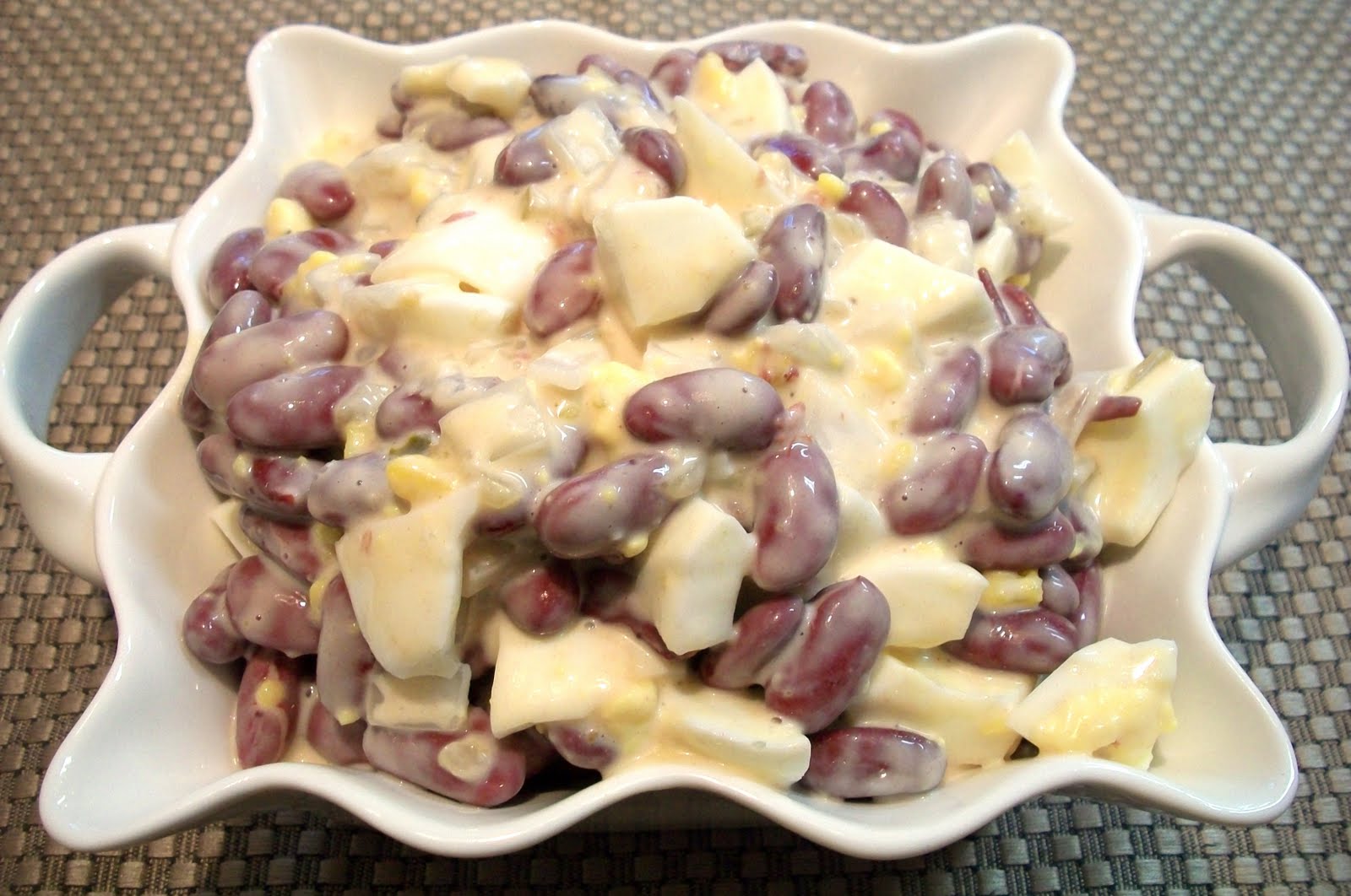 My Kind of Cooking Mom's Bean Salad