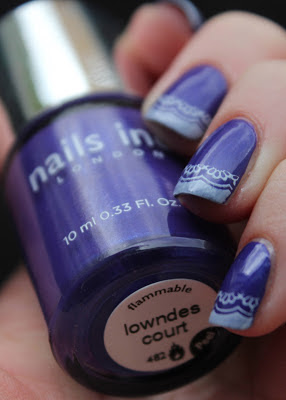 Nails inc Lowndes Court and Bundle Monster BM18 plate
