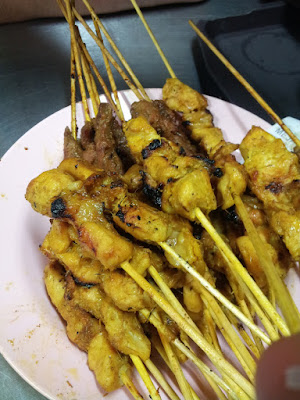 Sate Ayam dan Daging Simple