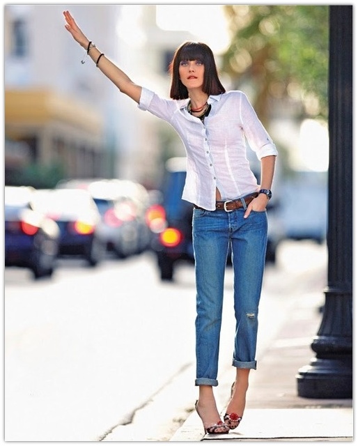 Blue Jeans, White Shirt