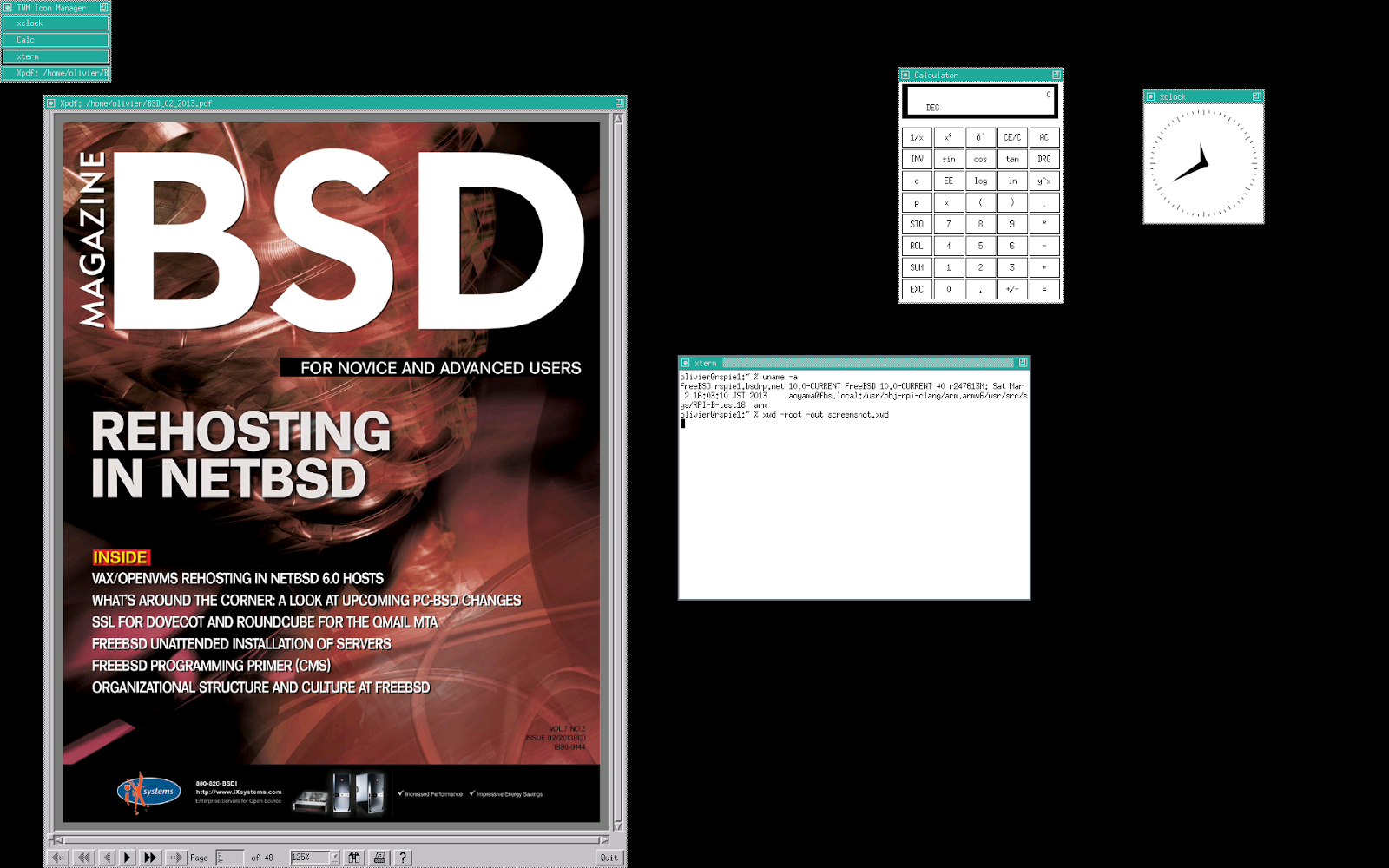 Olivier's Blog for FreeBSD on Raspberry Pi