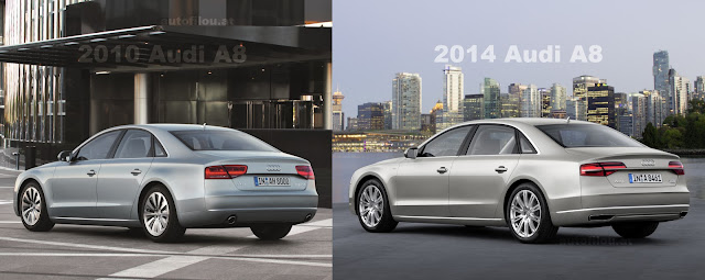 2010 vs. 2014 Audi A8 2010 vs. 2014 Audi A8