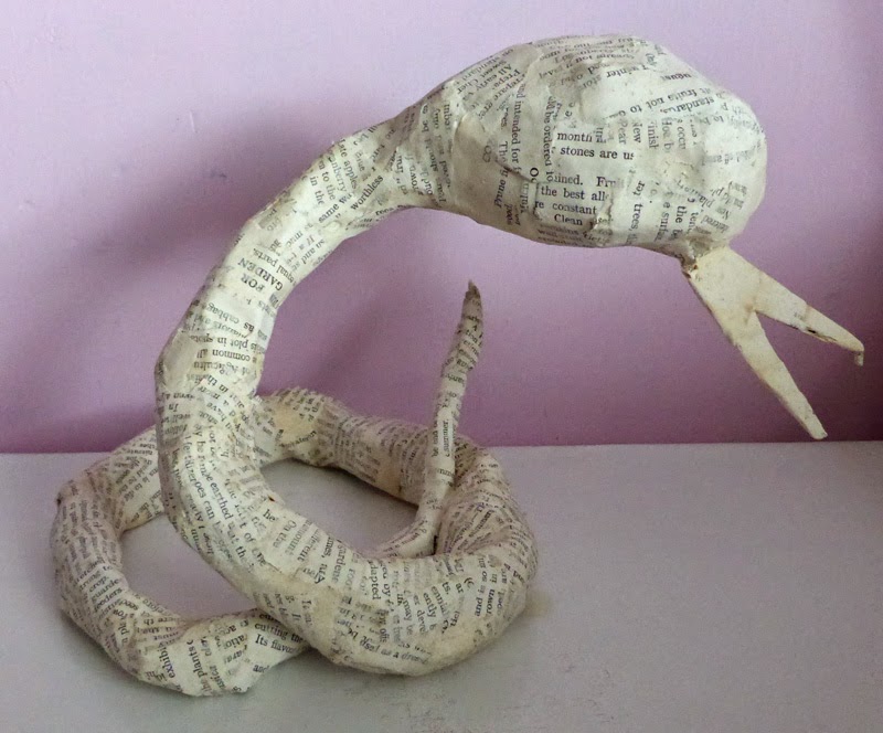 Paper mache sculpture, Paper mache, Shape and form