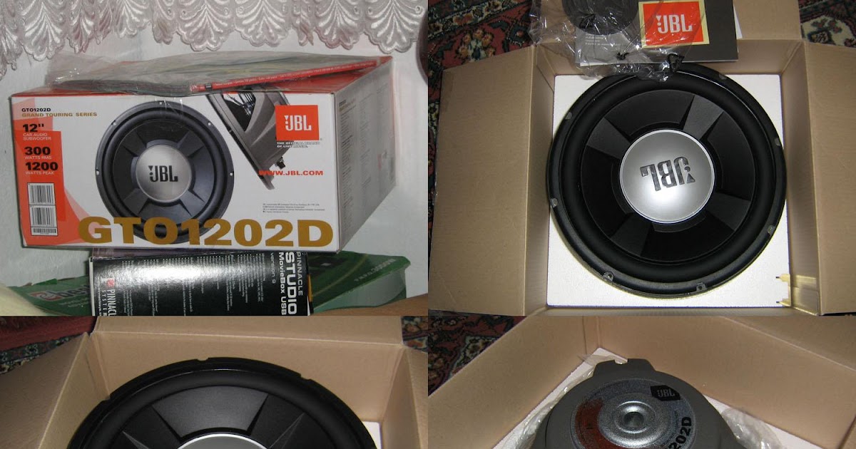 subwoofer jbl gto