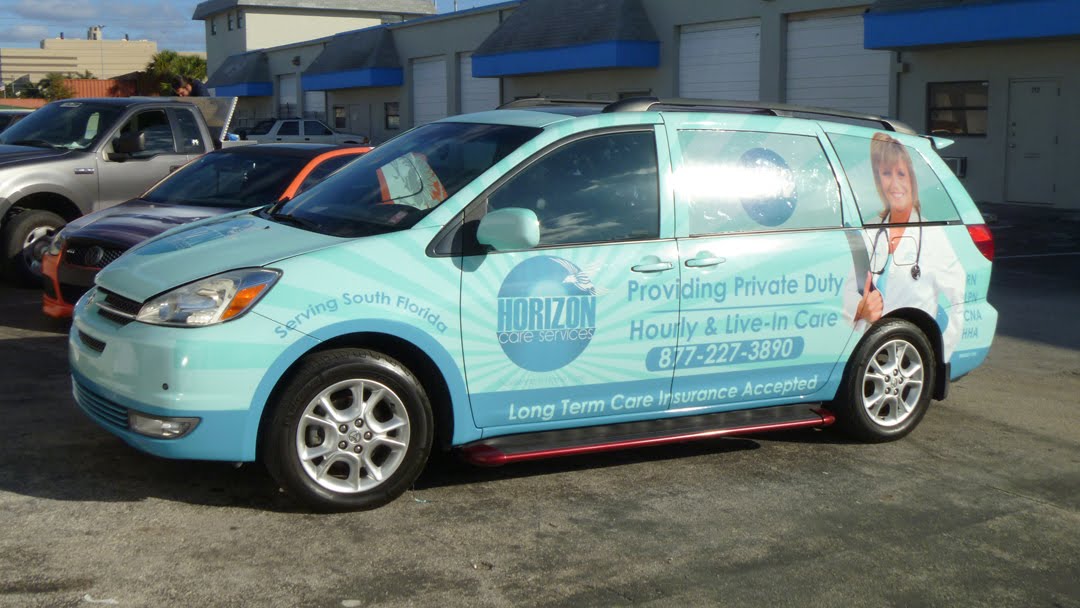 Toyota Sienna Car Wrap Boca Raton, Florida by 3M CERTIFIED Car Wrap