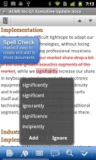 QuickOffice Pro (Office & Pdf) Android QuickOffice Pro (Office & Pdf) Android İndir