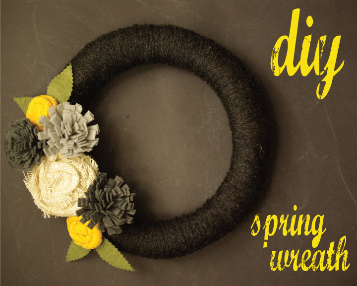spring diy wreath