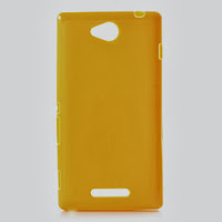 TPU Jelly Case Sony Xperia C C2305 S39h - Yellow TPU Jelly Case Sony Xperia C C2305 S39h - Yellow