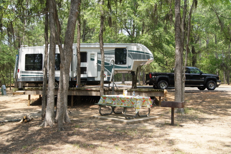 RV Campsites and Reviews 5/10/11 Lake Bistineau State Park, Doyline