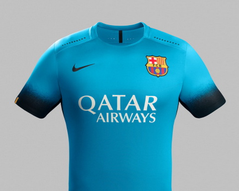 camiseta barcelona azul claro