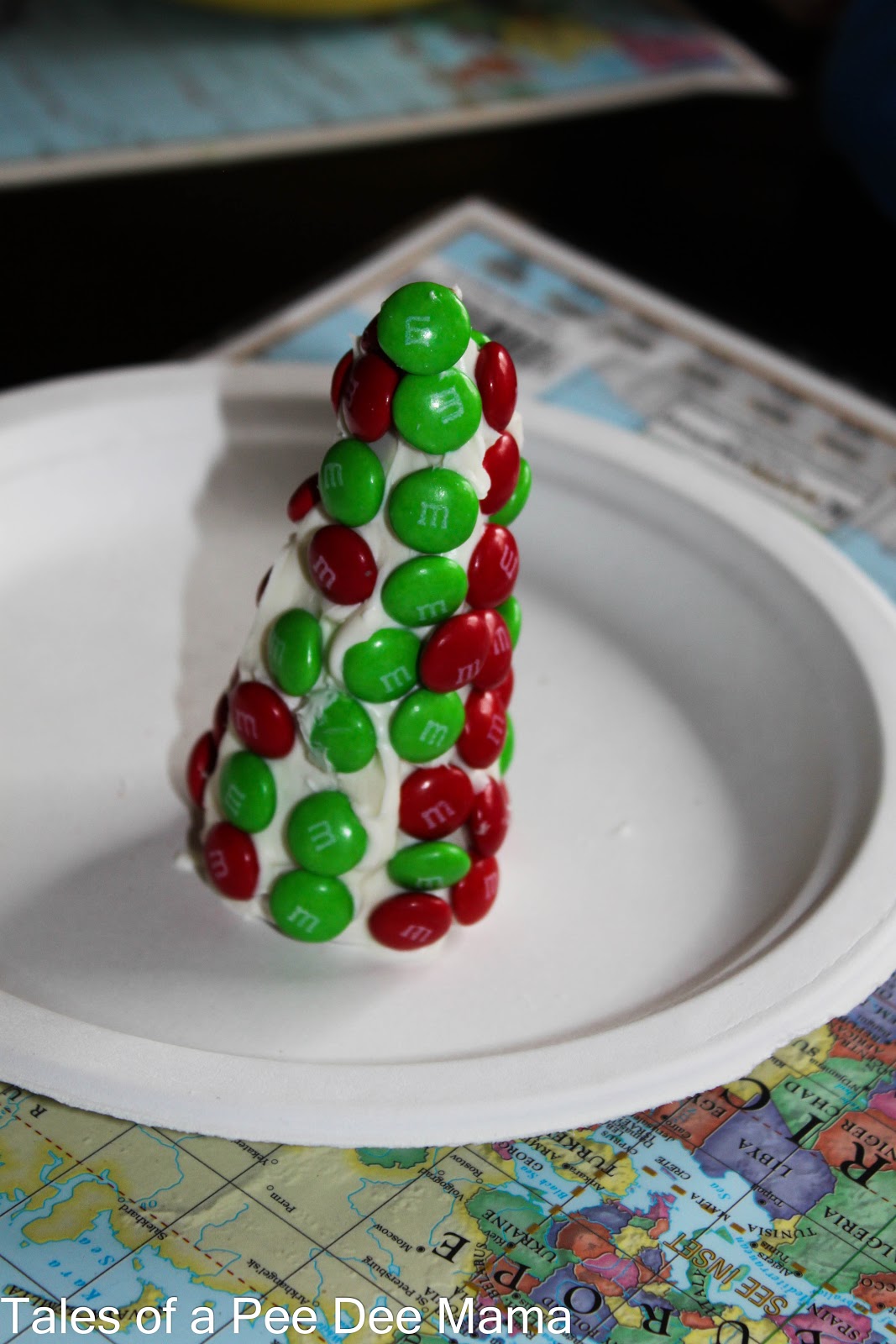 Tales of a Pee Dee Mama M&M Christmas Trees
