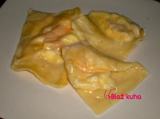 testo ravioli, testenine, kuharski recept, ravioli s skuto