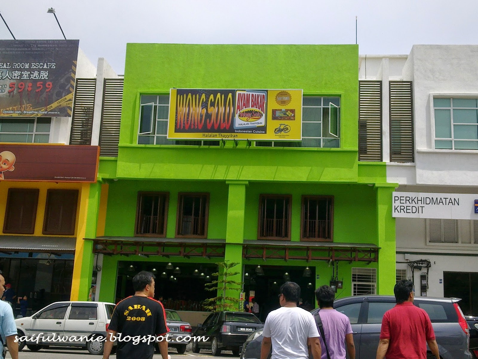 Si Saifulwanie Restoran Wong Solo Melaka
