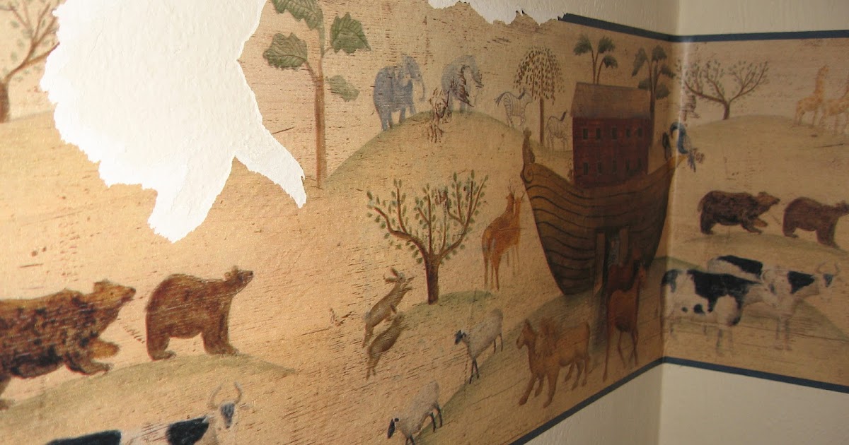 Operation 40K DIY Thursday Removing Wall Paper Borders