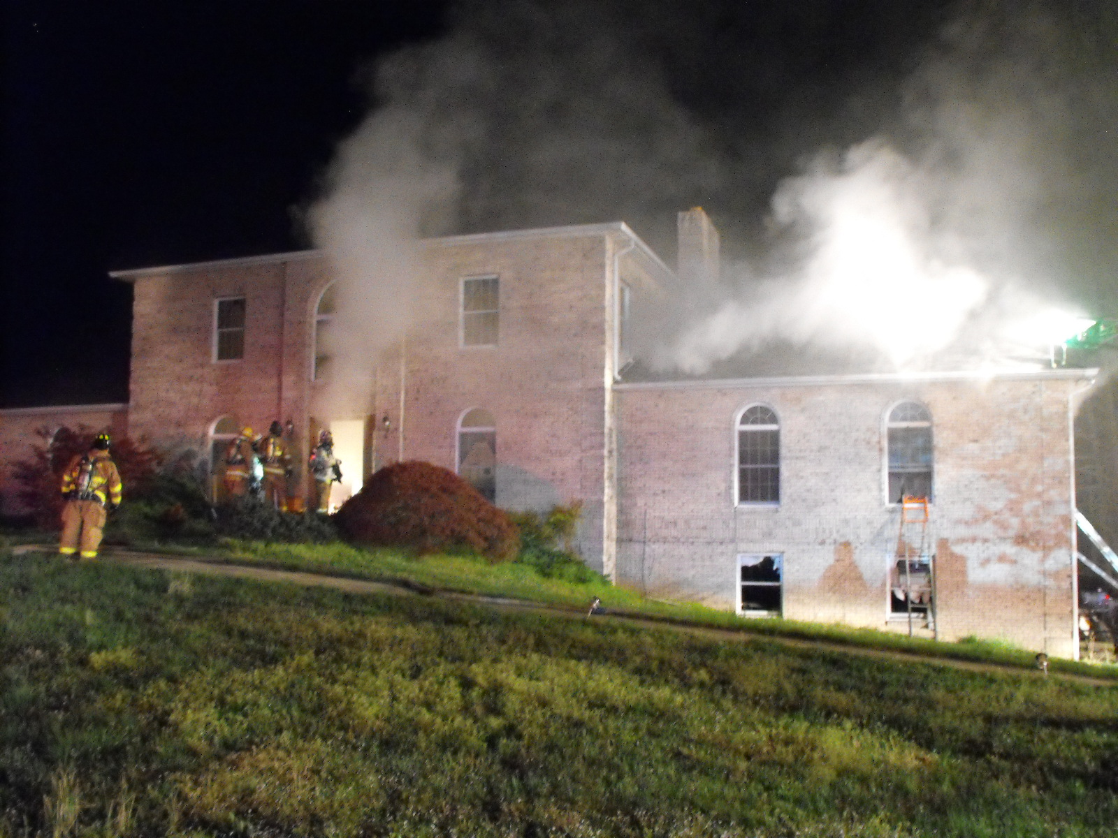 Baden/Brandywine House Fire on Friday Mornng Bald Eagle School Road