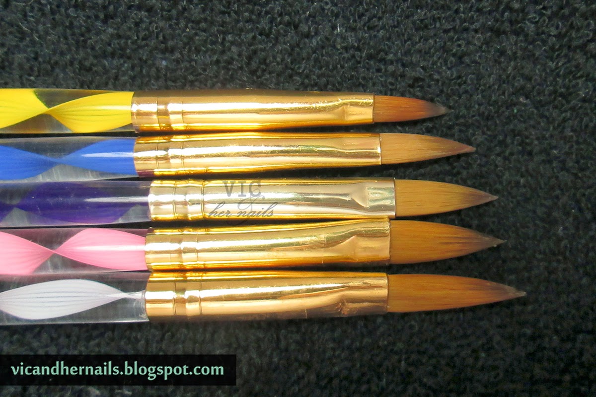 Vic and Her Nails Born Pretty Store Acrylic Nail Art Brush Review